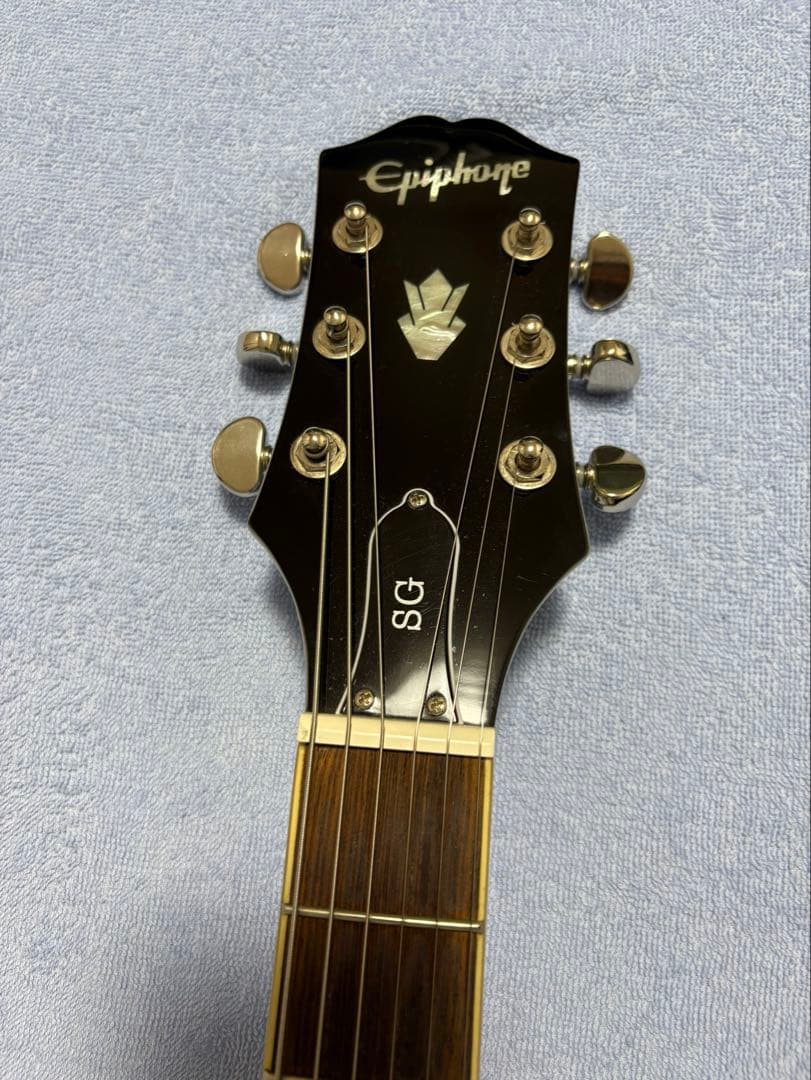 Epiphone SG Standard シルバー 2024年製 ソフトケース付