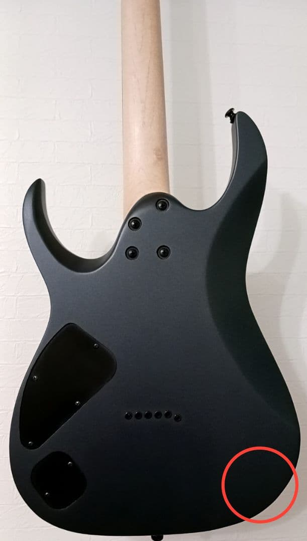 #送料込み　美品 アイバニーズ RGA42EX-BAM エレキギター