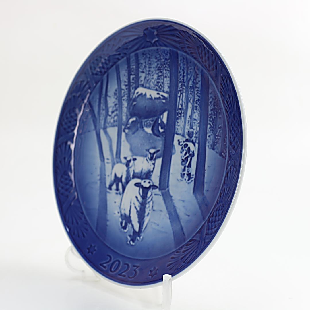 2023年 「森のクリスマス」 イヤープレート ロイヤルコペンハーゲン