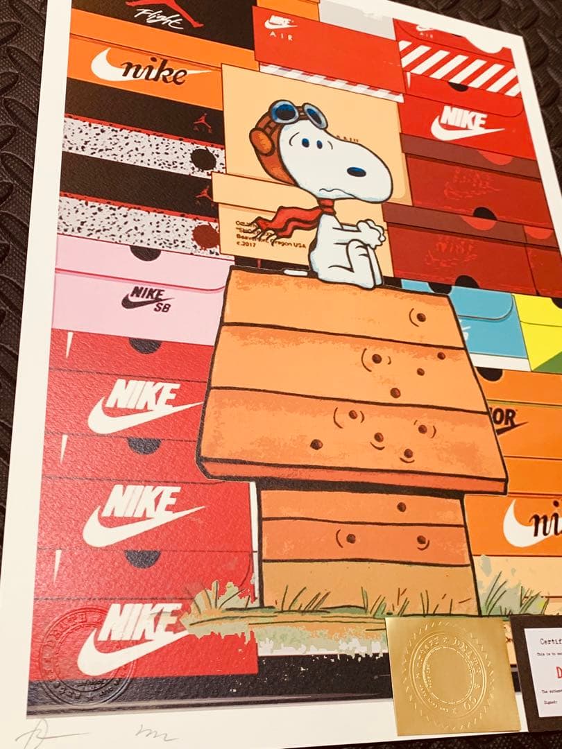 SOLD完売 正規品DEATH NYC ポップアート ナイキ　NIKE