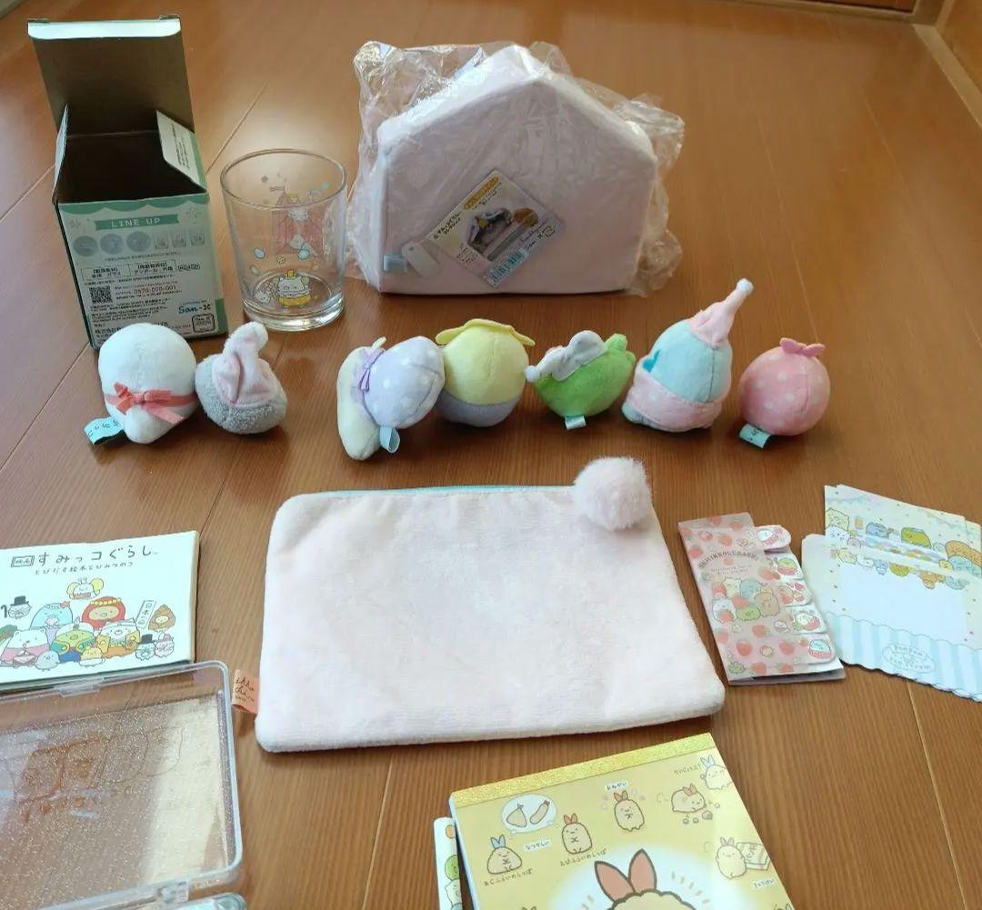 すみっコぐらし いっしょにおとまり会 てのりぬいぐるみ　シーンぬいぐるみ　ベッド