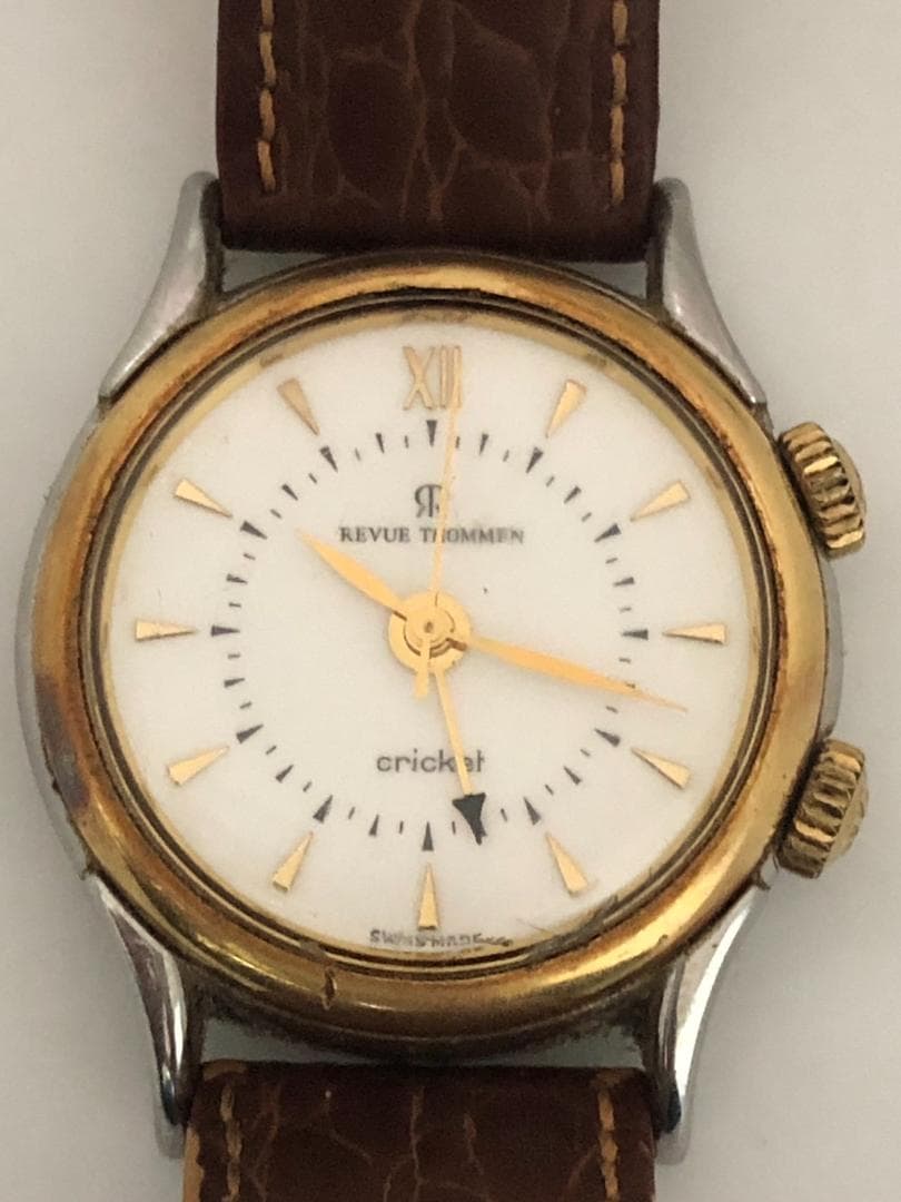 REVUE THOMMEN レビュートーメン クリケット 手巻き 腕時計