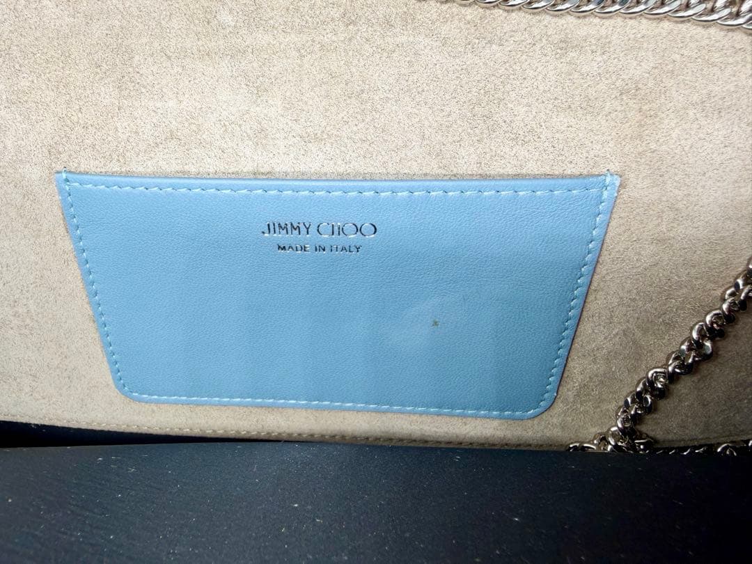 ⭐️tea⭐️美品 JIMMY CHOO グリッター クラッチバッグ