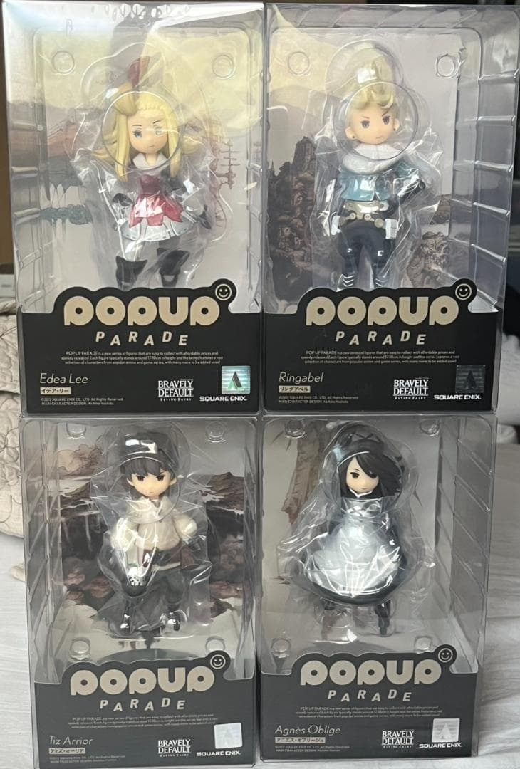 ブレイブリーデフォルト ４体セット 新品　POPUP PARADE