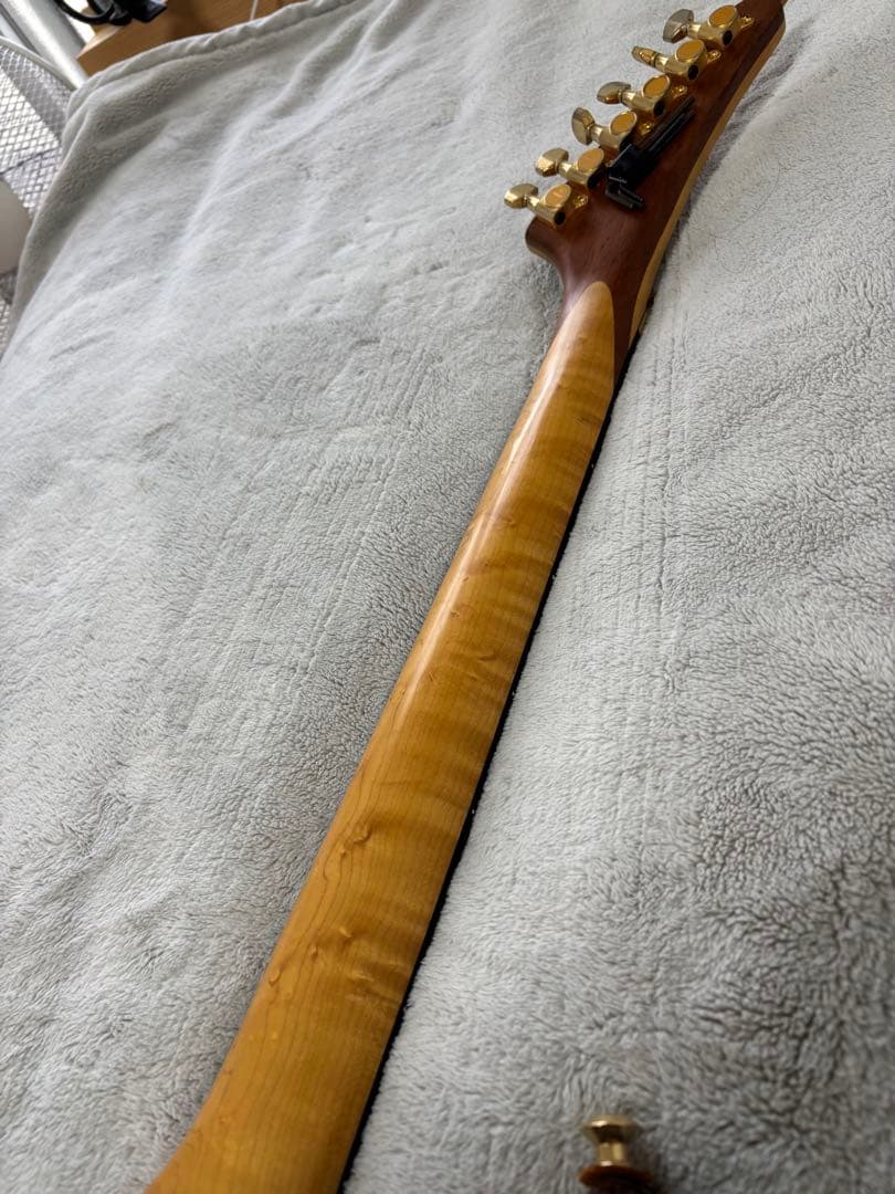 PARM BAY分厚いフレイムメイプルのギター