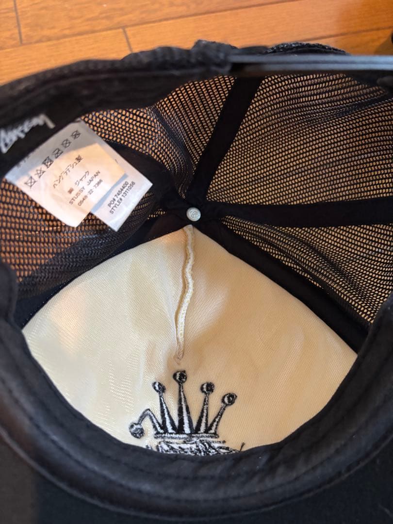 Stussy クラウンロゴ メッシュキャップ