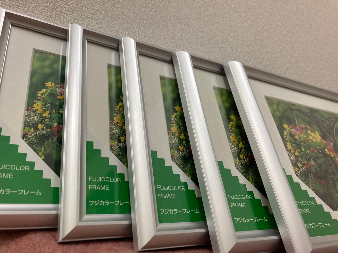 5枚セット アルミ額縁2Lサイズ