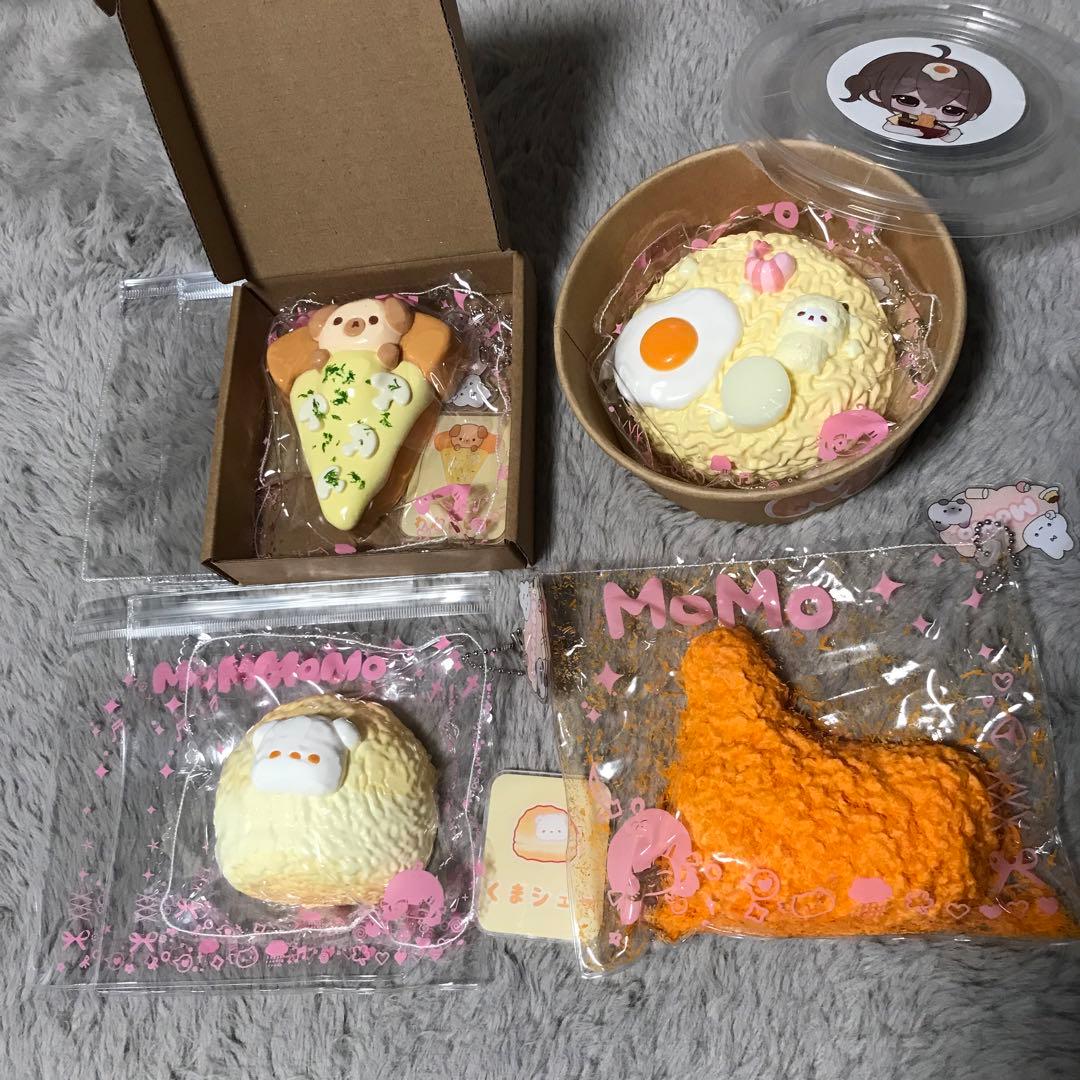 MoMo studio スクイーズ ４点セット