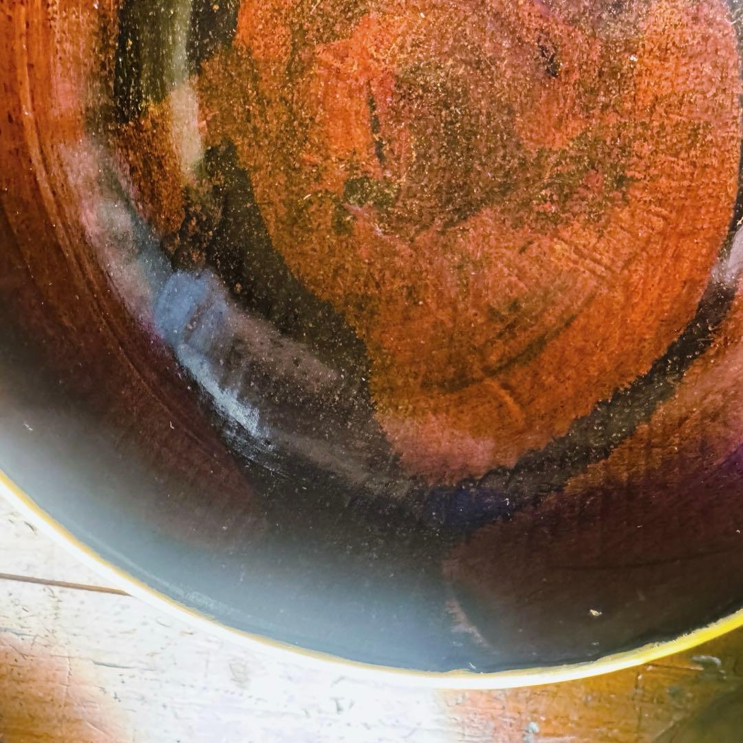 黒漆金彩花文溜塗吸物椀　お吸い物　　黒漆椀　木製椀3客セット　祝膳に　溜め塗り