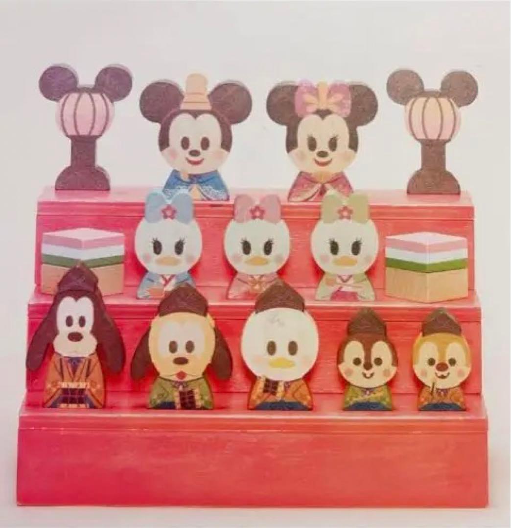 美品 Disney KIDEA KIDEA&BLOCK ひな人形 ひなまつり