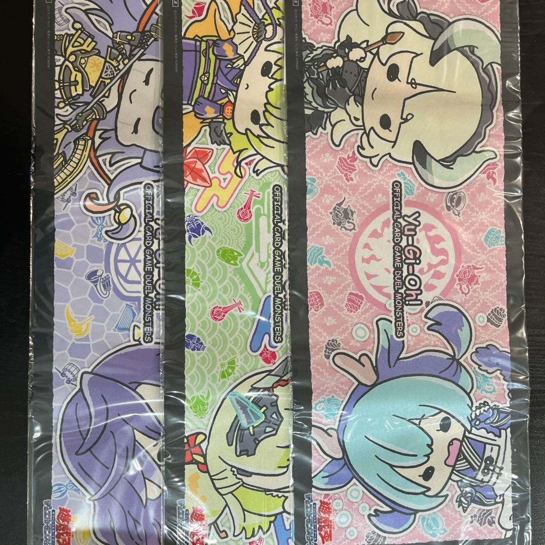 遊戯王OCG デュエルモンスターズ　ドラゴンメイドゆるぎおープレイマット3種