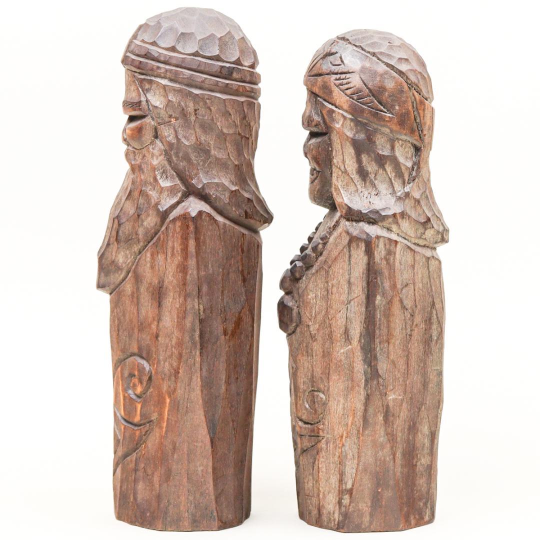 アイヌ彫刻 ニポポ 木彫 置物 民芸品