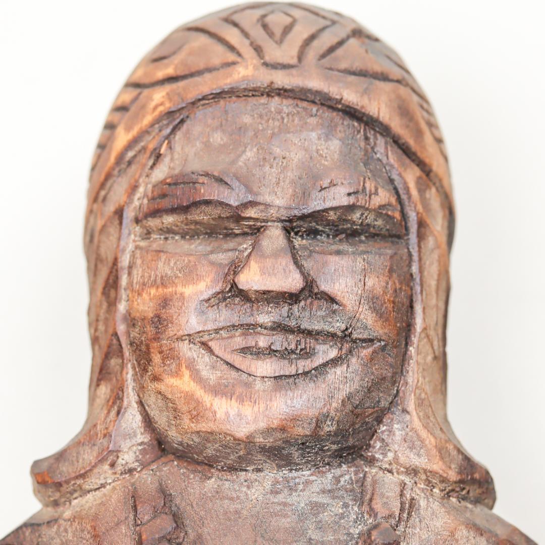 アイヌ彫刻 ニポポ 木彫 置物 民芸品