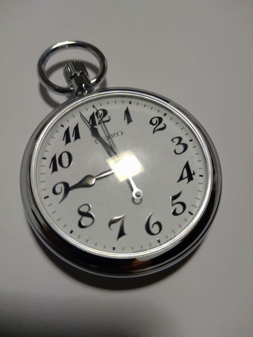 【最終￥値下げ!】[SEIKO] 懐中時計 7C11-0010 (稼動品)