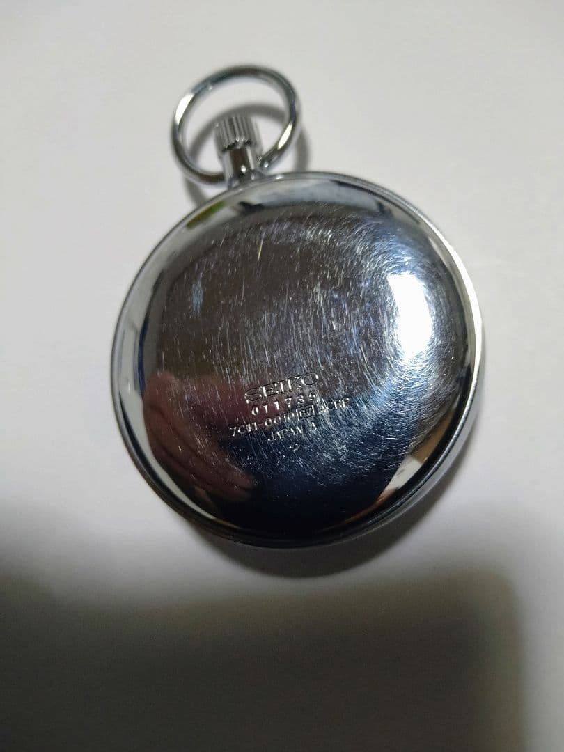 【最終￥値下げ!】[SEIKO] 懐中時計 7C11-0010 (稼動品)