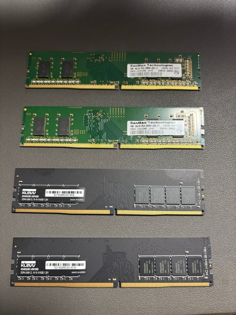 DDR4 メモリセット