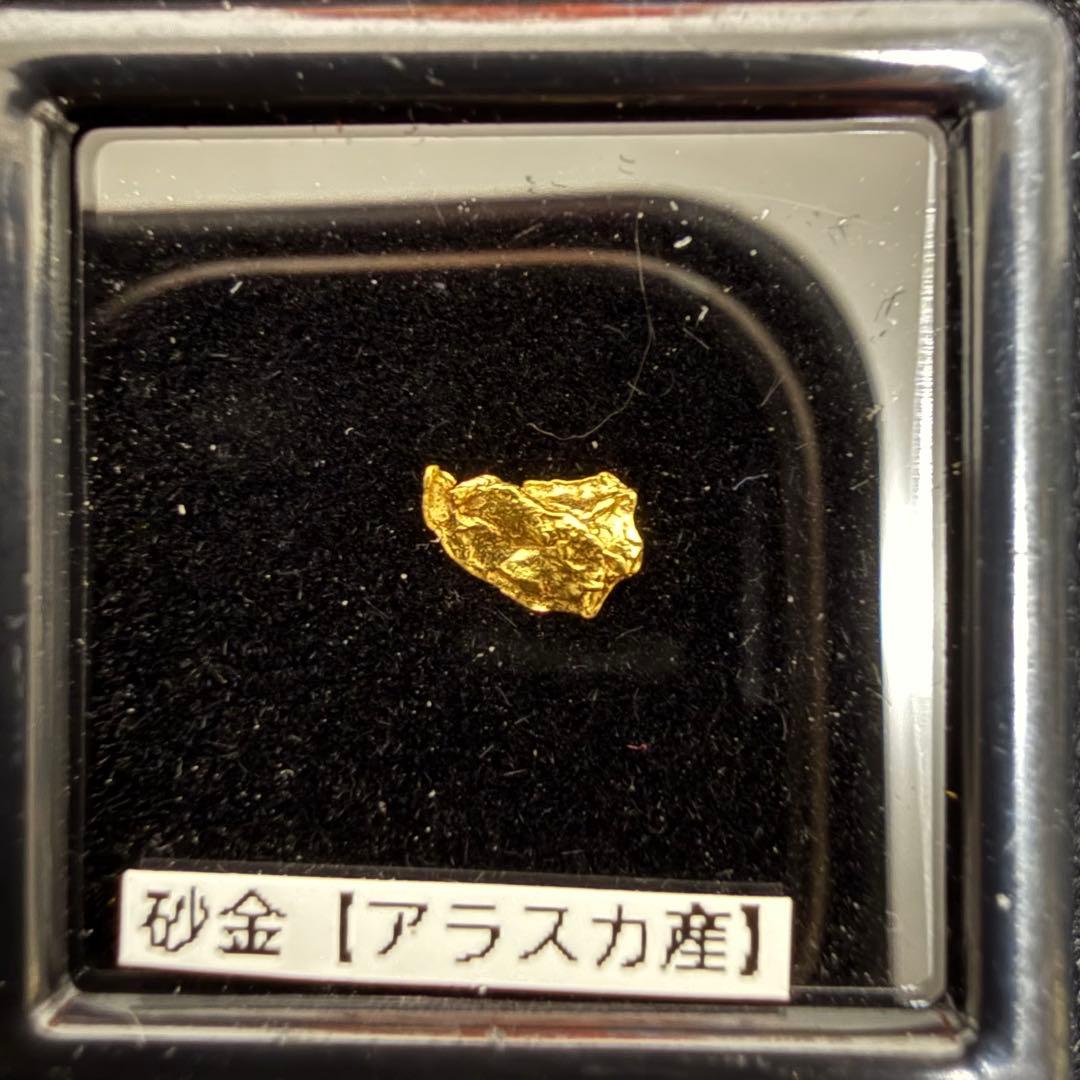 砂金 特大 天然物 【アラスカ産】#106鑑定済 0.16ｇ 高純度