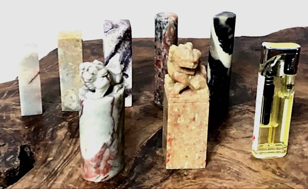 中国美術 玉 印材寿山石 他 ①〜⑥セットまとめて 特別価格