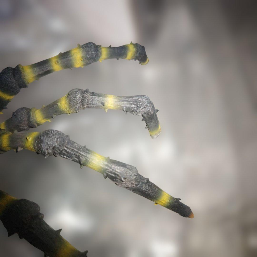 東宝大怪獣シリーズ　クモンガ　少年リック限定版　カマキラス台座付属　フィギュア