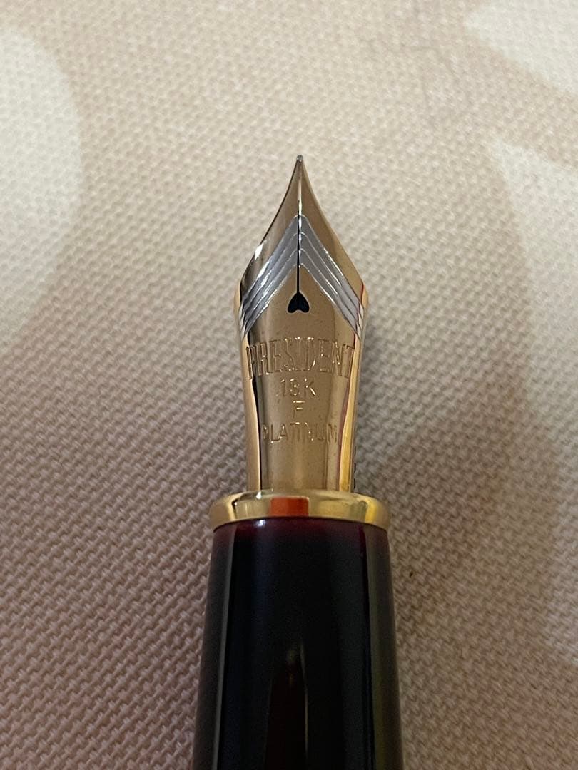 プラチナ万年筆出雲　溜塗