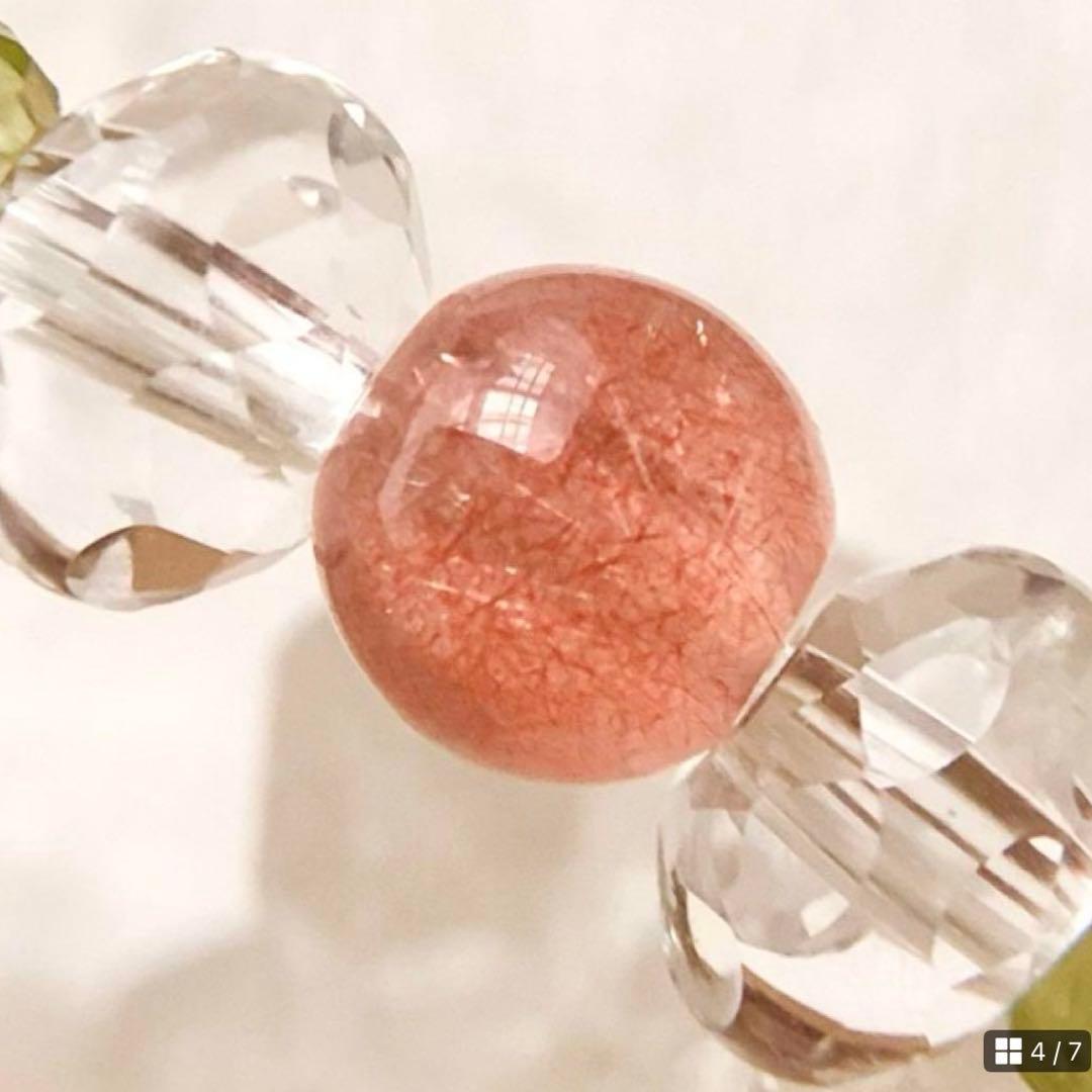 yy  ★ブレスレット ストロベリークォーツ ♪ 364&361