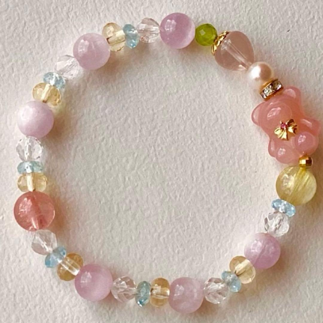 yy  ★ブレスレット ストロベリークォーツ ♪ 364&361