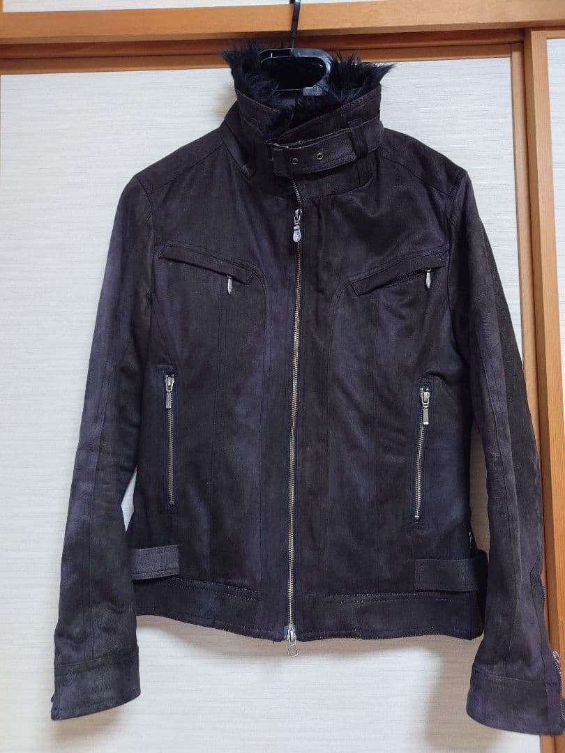 トルネードマート ライダース　ジャケット　スエード　キルティング