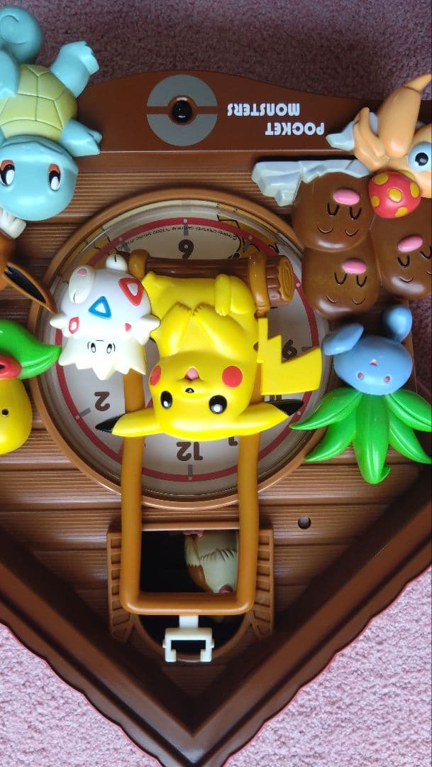 ポケットモンスター 掛時計 　SEIKO