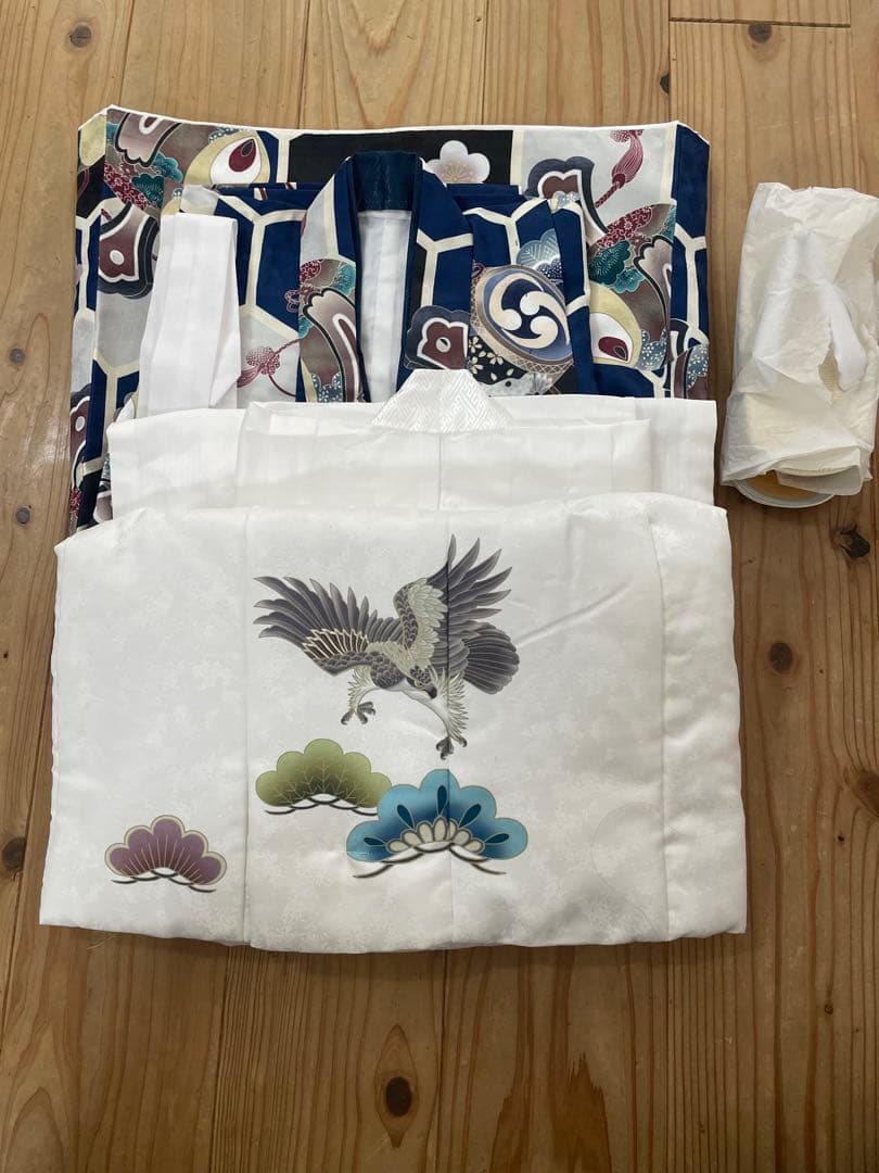 【美品】七五三用　7点被布セット　男の子　3歳