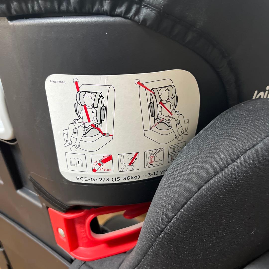 【美品】ジュニアシート traver（トレバー）Joie ジョイISOFIX