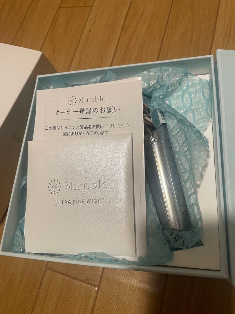 Mirable Uru シャワーヘッド シルバー　潤