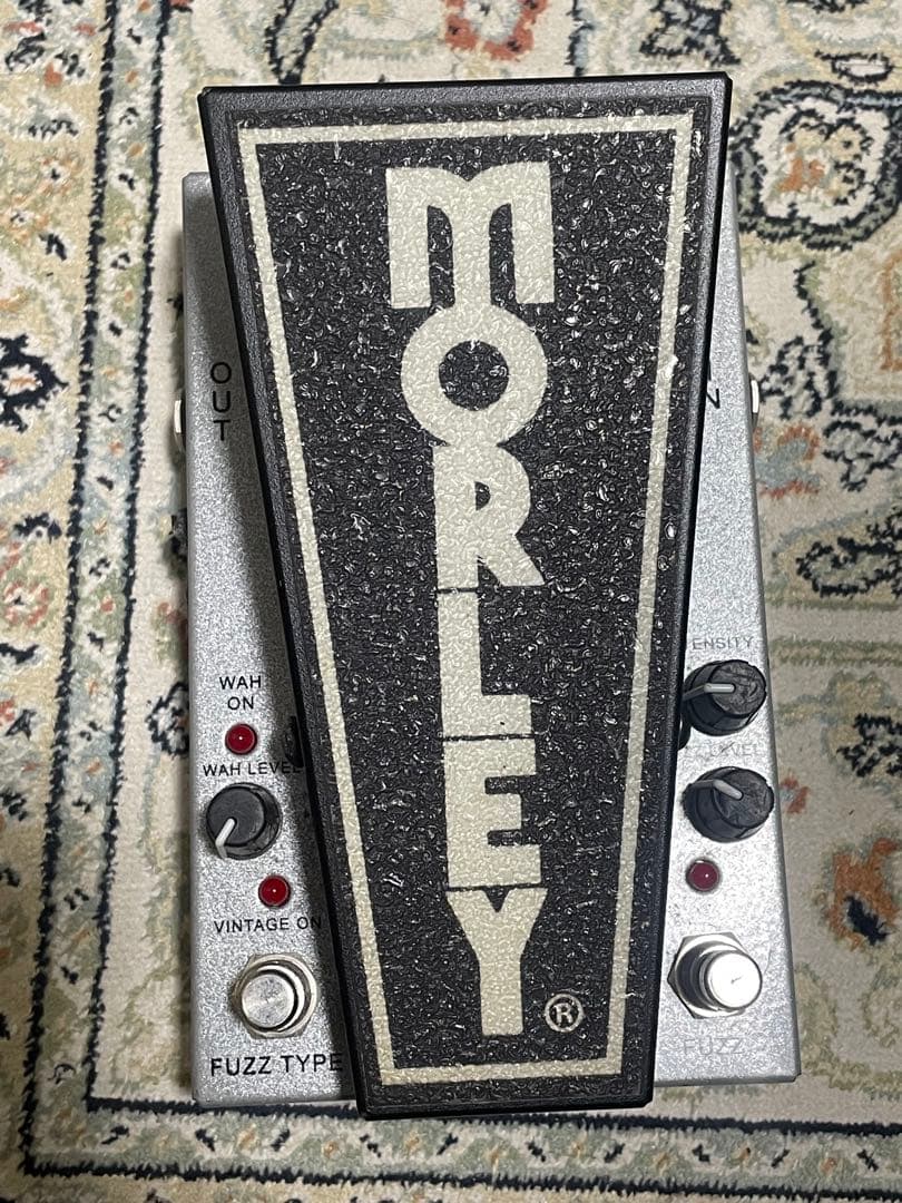 ギター morley 20/20 fuzz wah
