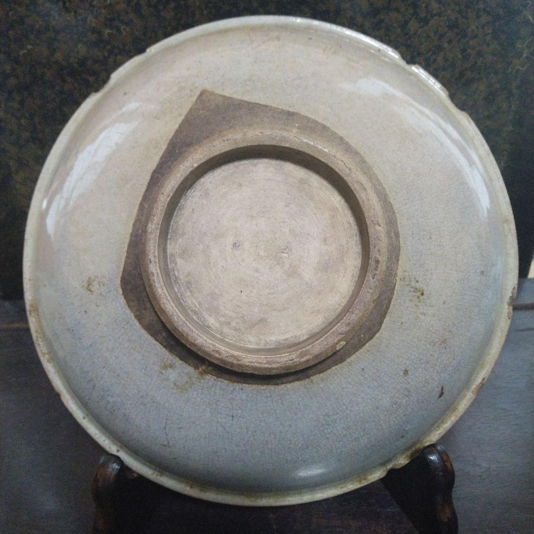 NO264 相馬焼　古相馬　鉄絵皿