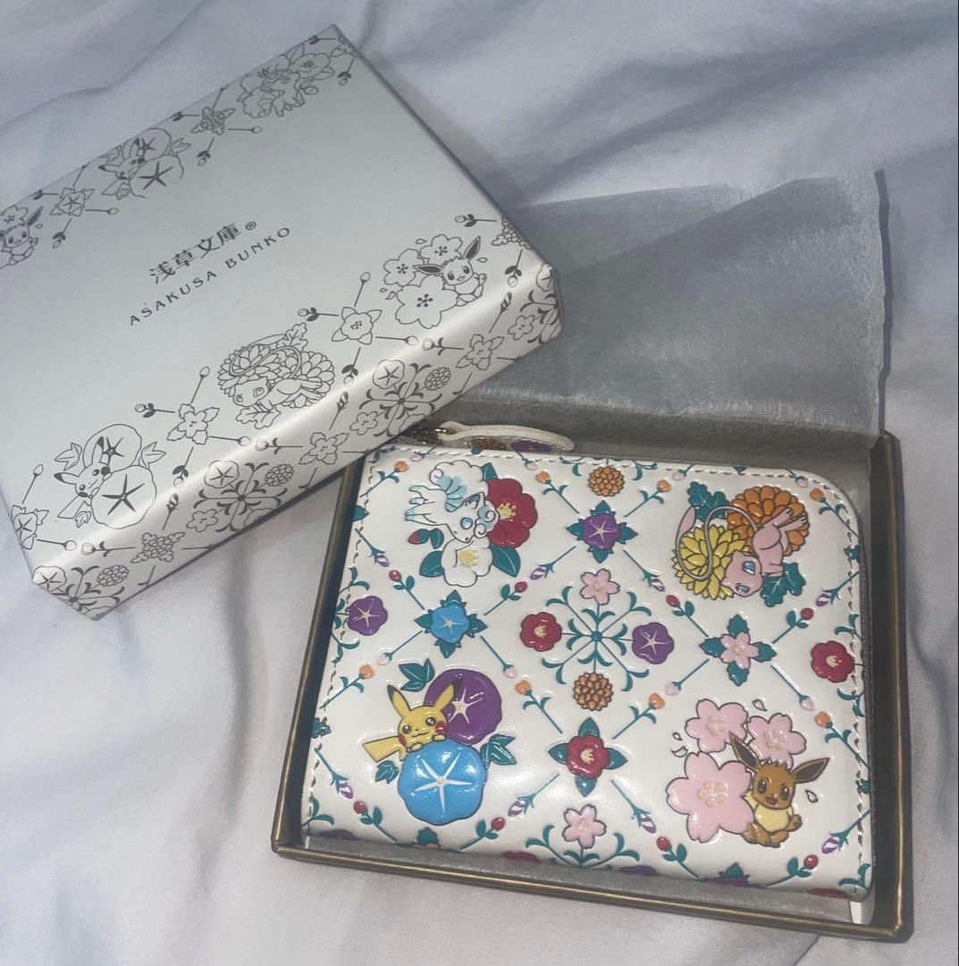 浅草文庫 限定記念 ポケモン財布 はるなつあきふゆ
