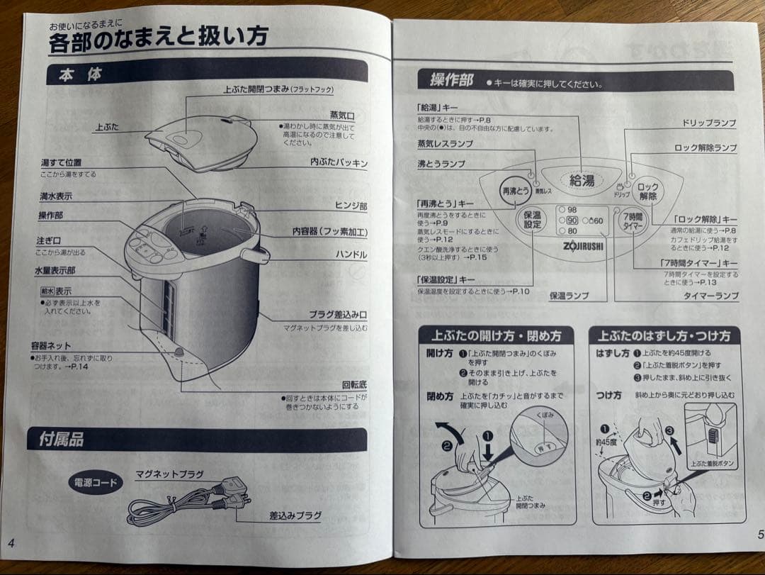 象印 CD-WF22-CF 電気ポット 2.2L