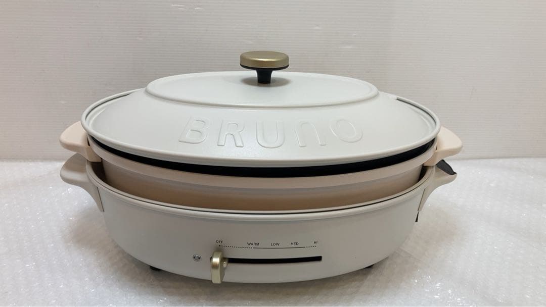 ☆未使用☆ BRUNO オーバルホットプレート　クラッシー