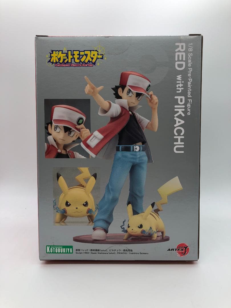 ARTFXJ レッドwithピカチュウ ポケモン フィギュア　新品　03261