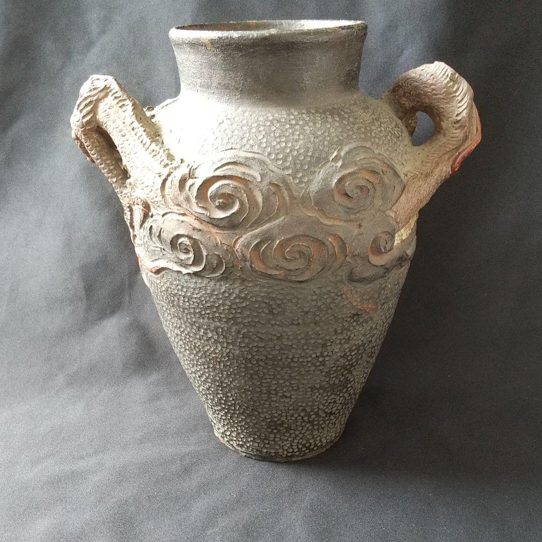 古琉球龍甁  貴重  骨董  茶道具