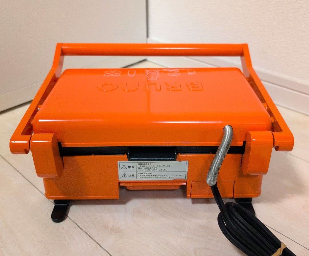 【美品】　BRUNO ミッフィーグリルサンドメーカーダブル