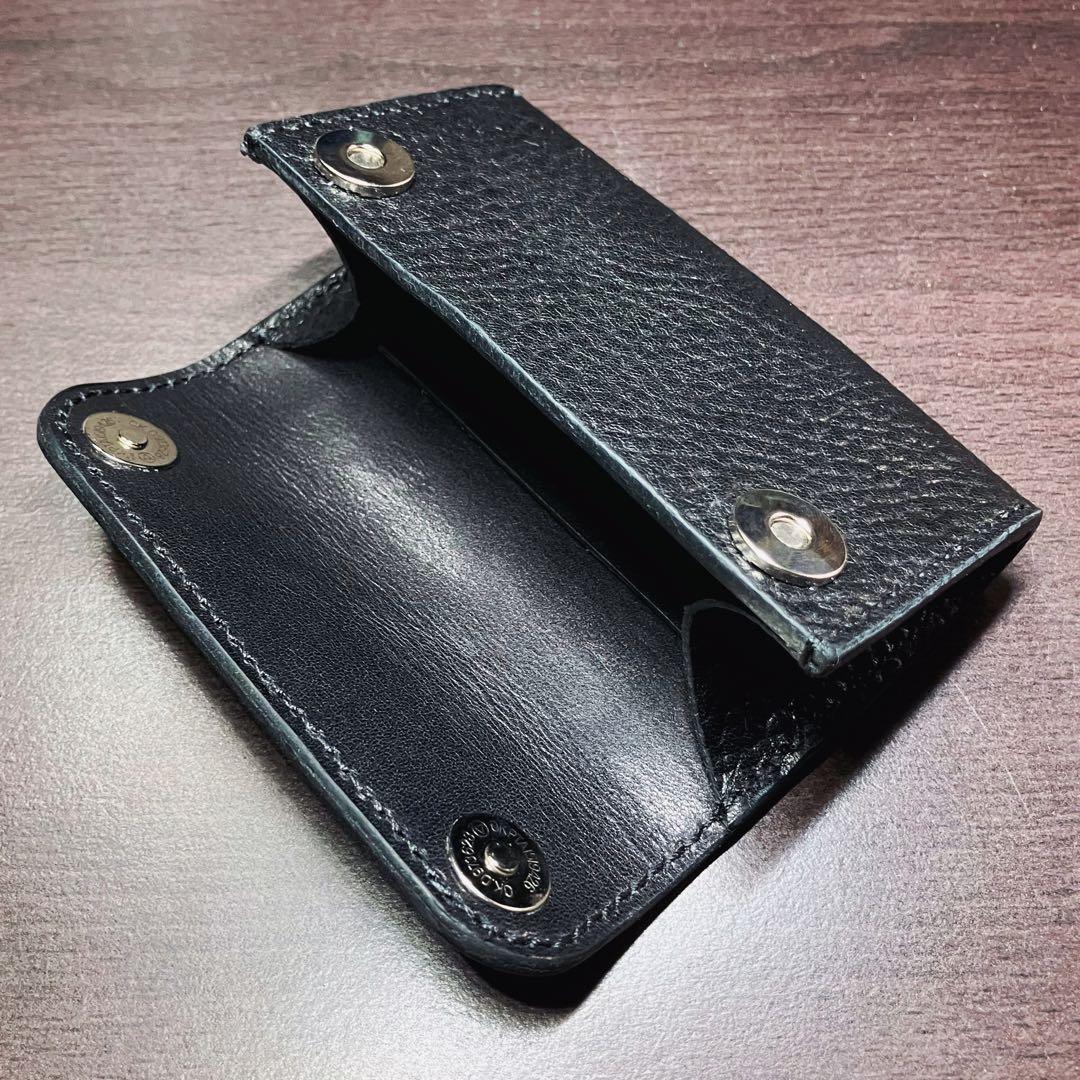 タクマ 最高級革 総手縫 xyzケース 本革 レザー トリコロール