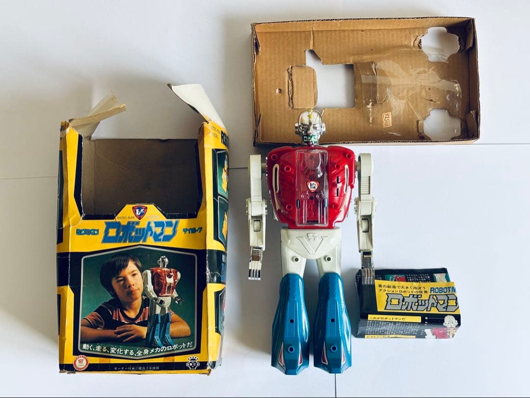 ミクロマン　ロボットマン　タカラ　1977年