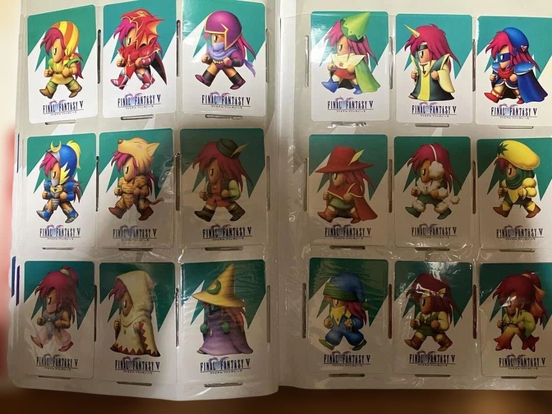 ファイナルファンタジーⅤカードコレクションズ コンプリート+バインダーファイル