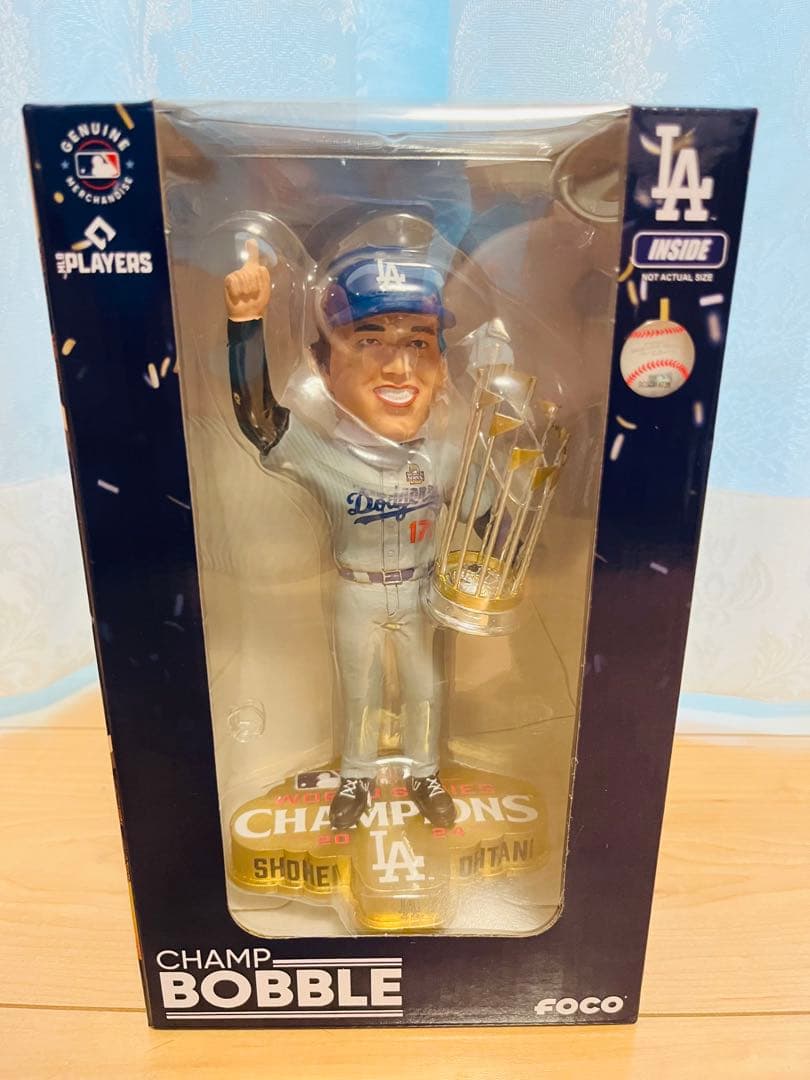 大谷翔平 WS2024チャンピオン ver.2 8インチボブルヘッド①