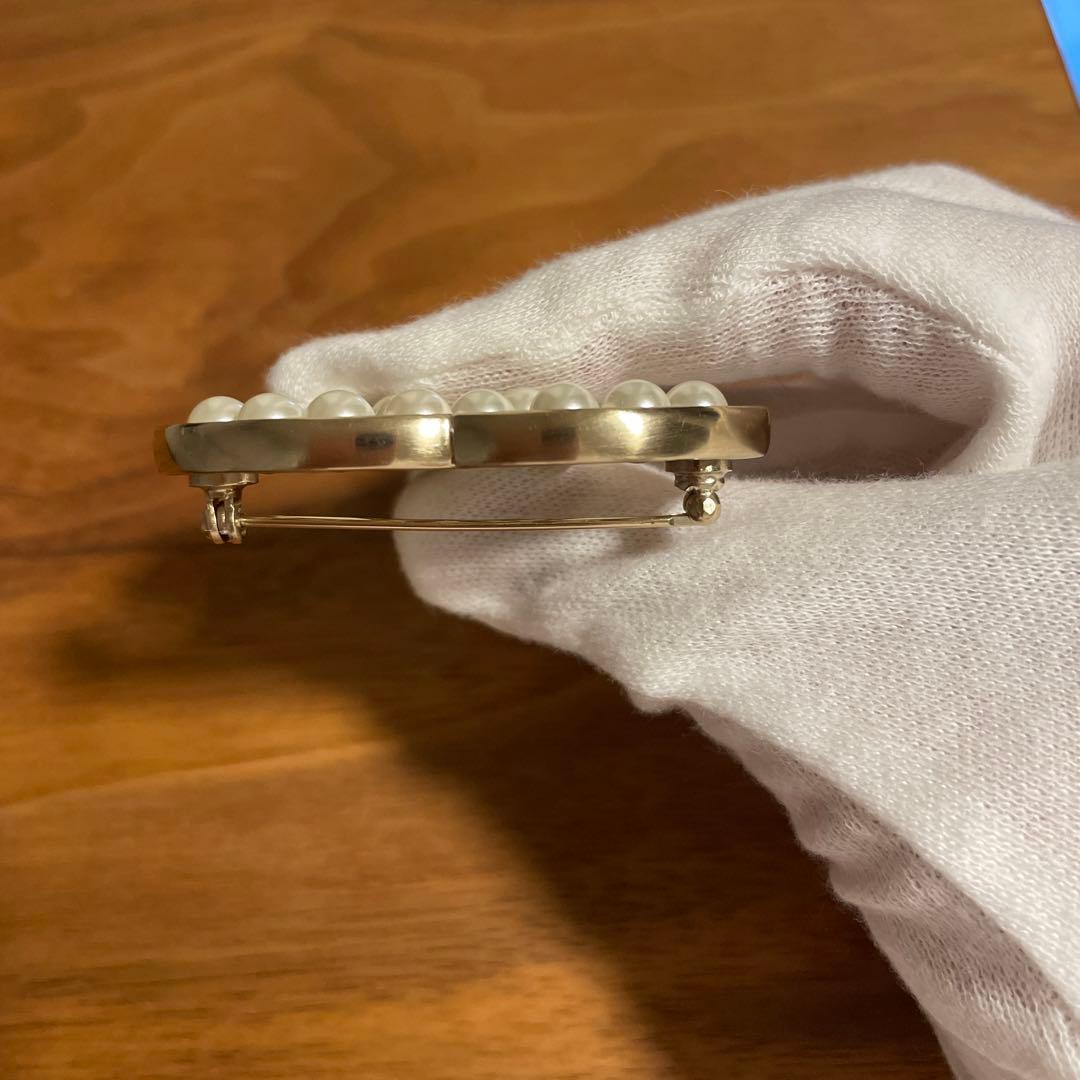 シャネル　パールブローチ