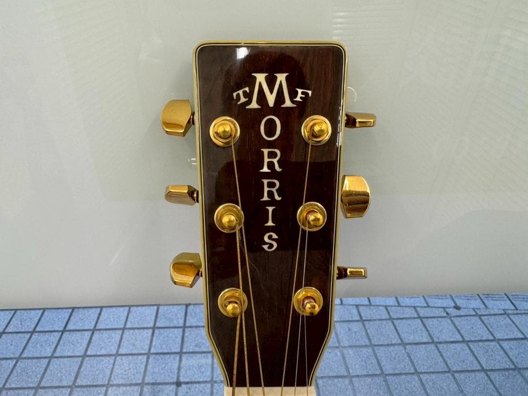 Morris アコースティックギター　TF-50　ハードケース付き　中古