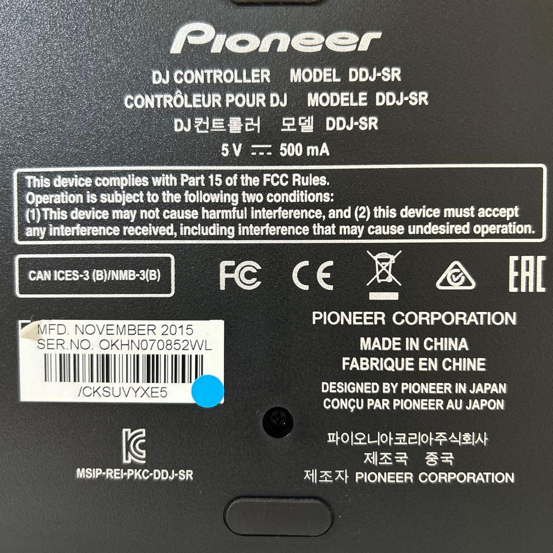 tokyo様 Pioneer DDJ-SR DJコントローラー serato