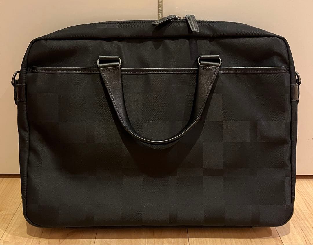 【値下げ】ブラックレーベルクレストブリッジ チェックブリーフケース