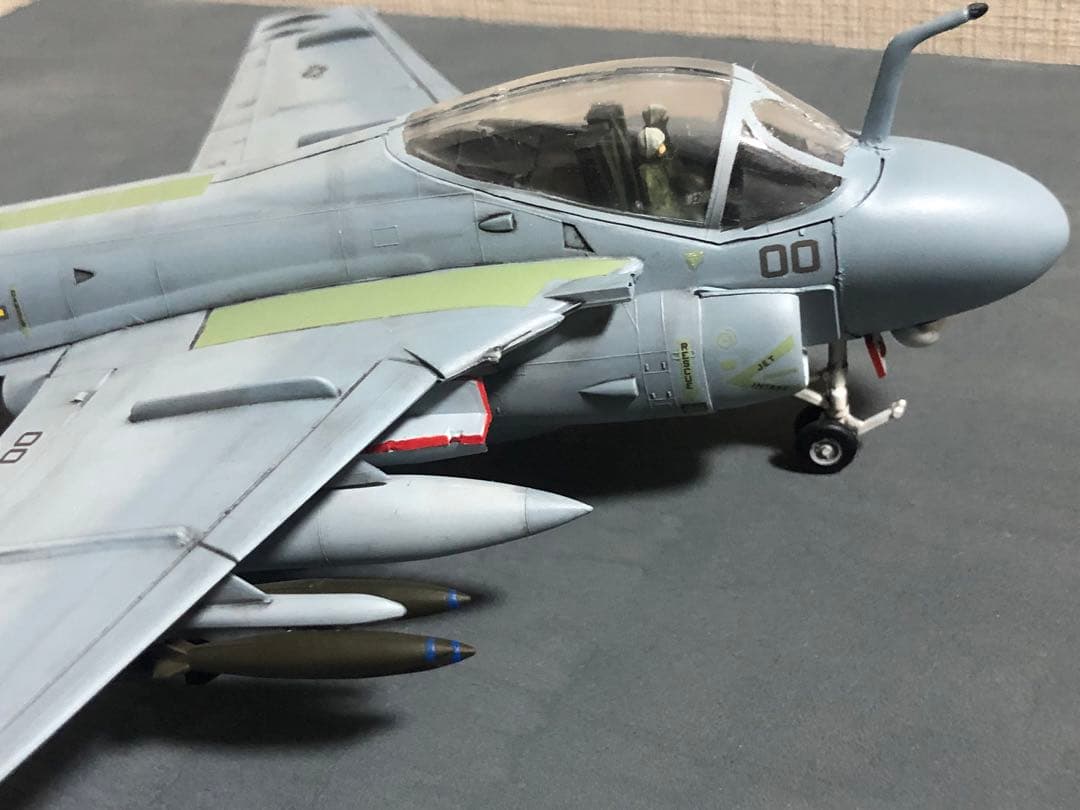 米海軍　A-6E プラモデル