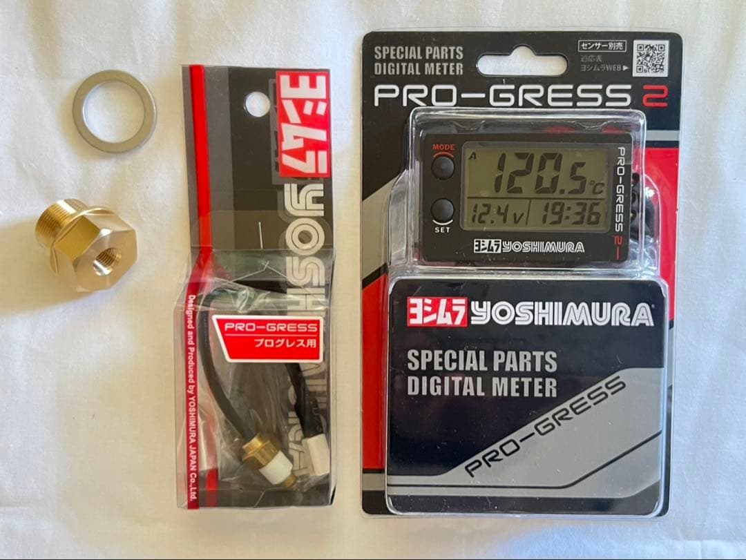 即納 ZRX1100 ZRX1200 ダエグ ヨシムラ プログレス2 油温計