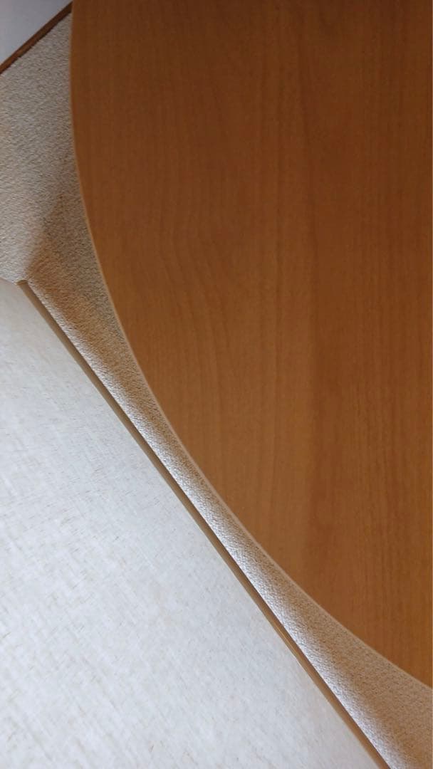 ニトリ 豆型 リビングこたつテーブル